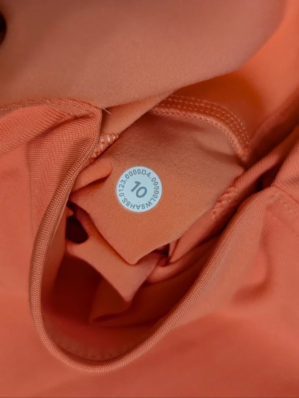 EUC! Lululemon Warpstreme Multi-Pocket High Rise Golf Skirt Light Orange Size 10